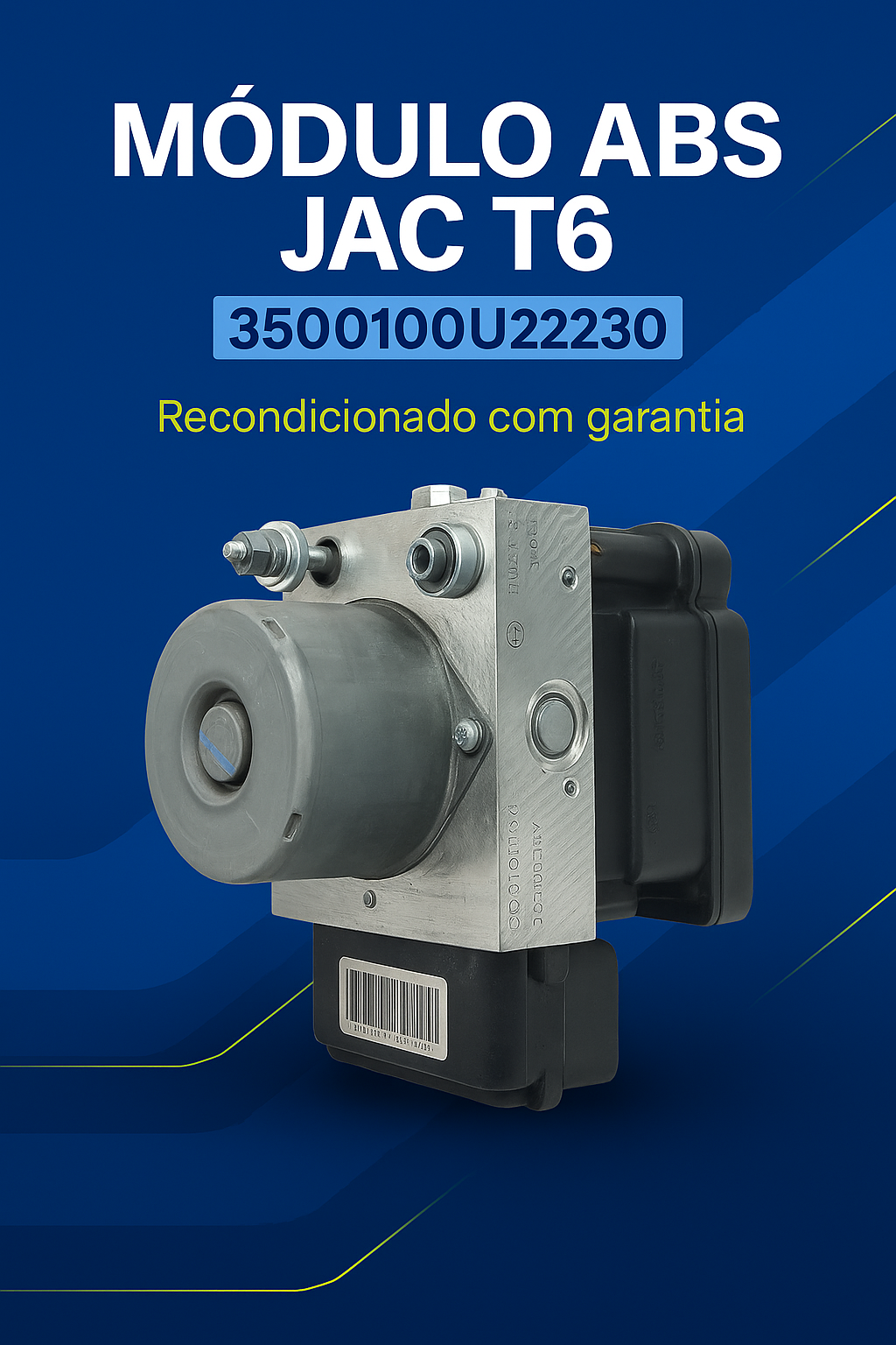 Módulo ABS JAC T6 3500100U2230 Recondicionado – Mosca Branca